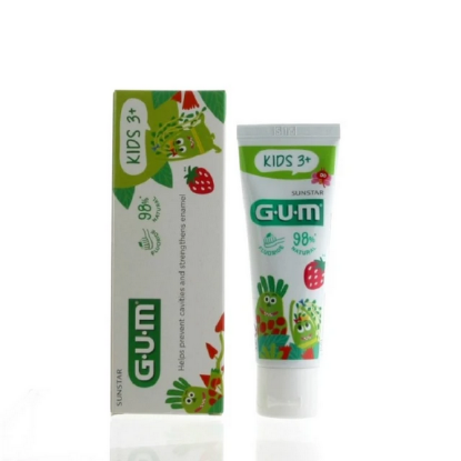 Εικόνα της GUM TOOTHPASTE KIDS 3+ ΜΕ ΓΕΥΣΗ ΦΡΑΟΥΛΑ 50ML