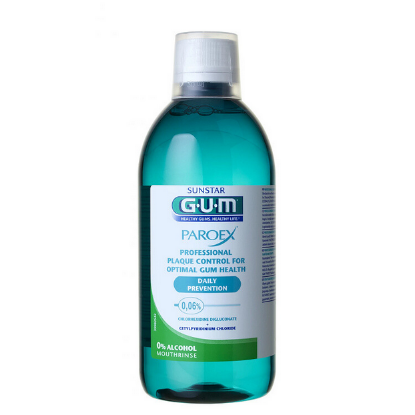 Εικόνα της GUM PAROEX DAILY PREVENTION 0,06% MOUTHWASH 500ML