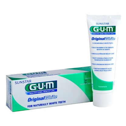 Εικόνα της GUM ORIGINAL WHITE TOOTHPASTΕ 75ML