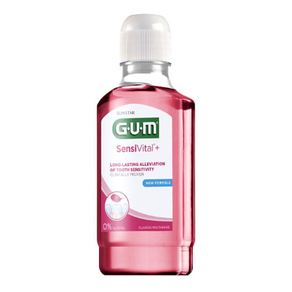 Εικόνα της GUM (6081) SENSIVITAL+ MOUTHRINSE 300ML