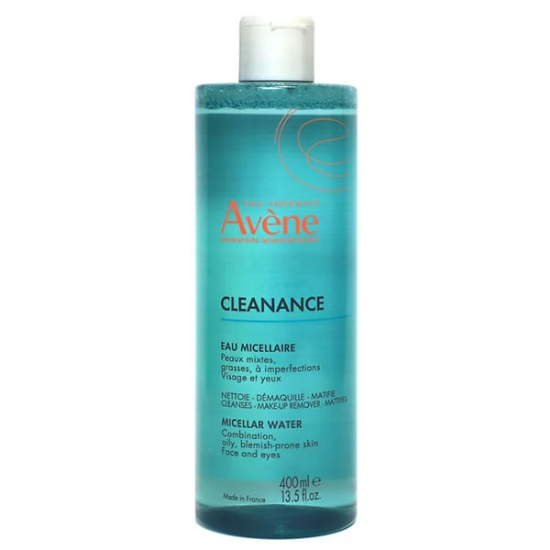 Εικόνα της AVENE CLEANANCE EAU MICELLAIRE Νερό Καθαρισμού & Ντεμακιγιάζ για Λιπαρές Επιδερμίδες, 400ML