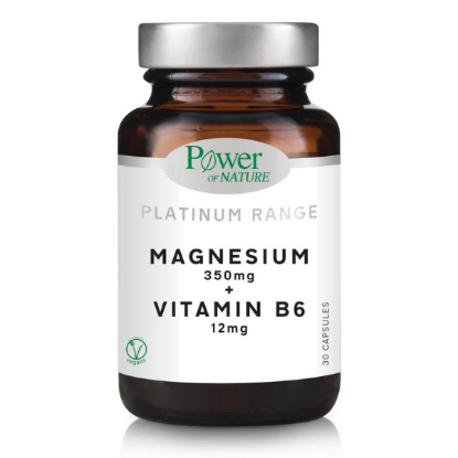 Εικόνα της POWER HEALTH CLASSICS PLATINUM MAGNESIUM 350MG/VITAMIN B6 12MG 30CAPS