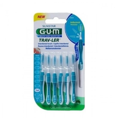 Εικόνα της GUM TRAV-LER ΜΕΣΟΔΟΝΤΙΑ Ν5 1.6MMx6TEM  1614