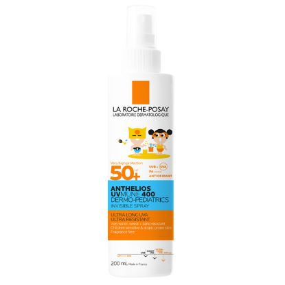 Εικόνα της LA ROCHE POSAY ANTHELIOS UVMUNE 400 DERMO-PEDIATRICS SPRAY SPF50 200ML