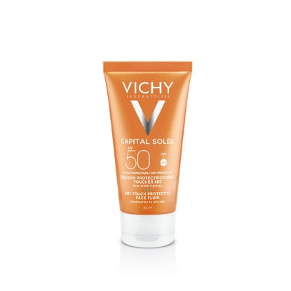 Εικόνα της VICHY CAPITAL SOLEIL SPF50 ΑΝΤΗΛΙΑΚΗ ΚΡΕΜΑ ΠΡΟΣΩΠΟΥ ΓΙΑ ΜΑΤ ΑΠΟΤΕΛΕΣΜΑ, 50ML