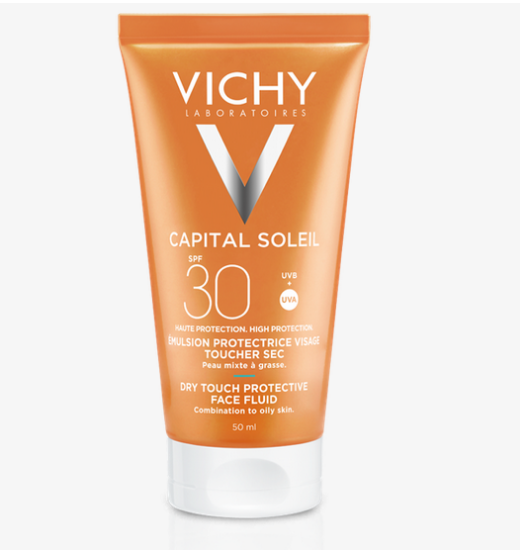 Εικόνα της VICHY CAPITAL SOLEIL CREME DRY TOUCH SPF30 50ML