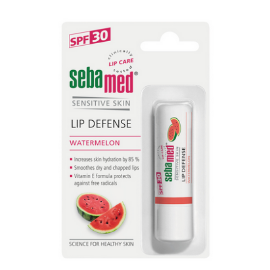 Εικόνα της SEBAMED LIP DEFENSE WATERMELON SPF30 ΠΡΟΣΤΑΤΕΥΤΙΚΟ & ΜΑΛΑΚΤΙΚΟ ΓΙΑ ΤΑΛΑΙΠΩΡΗΜΕΝΑ ΧΕΙΛΗ, 4.8g