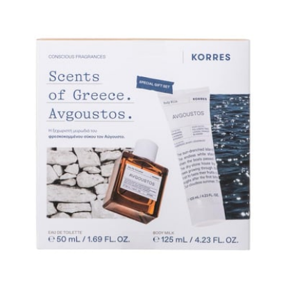 Εικόνα της KORRES PROMO AVGOUSTOS EAU DE TOILETTE 50ML & ΔΩΡΟ AVGOUSTOS ΓΑΛΑΚΤΩΜΑ ΣΩΜΑΤΟΣ, 125ML