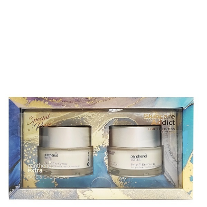 Εικόνα της PANTHENOL EXTRA PROMO FACE & EYE CREAM ΑΝΑΠΛΑΣΤΙΚΗ & ΑΝΤΙΡΥΤΙΔΙΚΗ ΚΡΕΜΑ ΠΡΟΣΩΠΟΥ & ΜΑΤΙΩΝ, 2x50ML