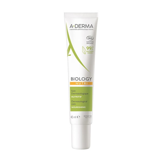 Εικόνα της A-DERMA BIOLOGY NUTRI DERMATOLOGICAL INTENSIVE NUTRITION CARE FOR DRY SKIN ΔΕΡΜΑΤΟΛΟΓΙΚΗ ΦΡΟΝΤΙΔΑ ΕΝΤΑΤΙΚΗΣ ΘΡΕΨΗΣ ΓΙΑ ΠΟΛΥ ΞΗΡΟ ΔΕΡΜΑ, 40ML