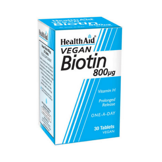 Εικόνα της HEALTH AID BIOTIN 800MG, 30TABS