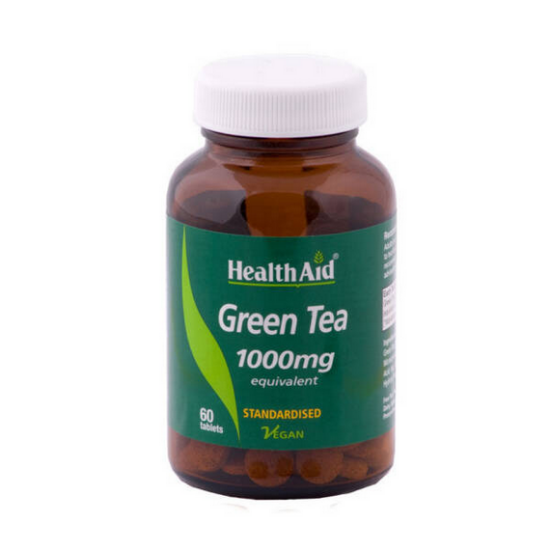 Εικόνα της HEALTH AID GREEN TEA 1000MG, 60TABS