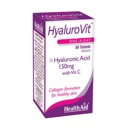 Εικόνα της HEALTH AID HYALUROVIT HYALURONIC ACID 150MG, 30TABS