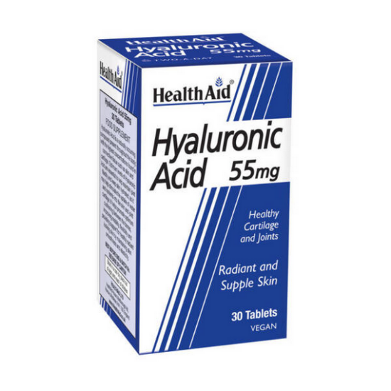 Εικόνα της HEALTH AID HYALURONIC ACID 55MG, 30TABS