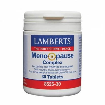Εικόνα της LAMBERTS MENOPAUSE COMPLEX 30TABS - Συμπλήρωμα για την Εμμηνόπαυση 30 ταμπλέτες