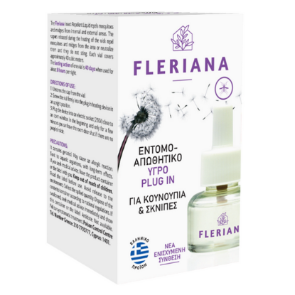 Εικόνα της POWER HEALTH FLERIANA ΕΝΤΟΜΟΑΠΩΘΗΤΙΚΟ ΥΓΡΟ PLUGIN 30ML