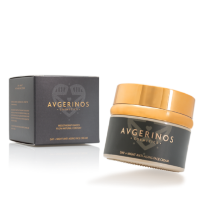 Εικόνα της AVGERINOS DAY +NIGHT ANTI AGEING CREAM 50ML