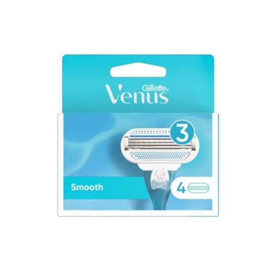 Εικόνα της GILLETTE VENUS ΓΥΝΑΙΚΕΙΑ ΑΝΤΑΛΛΑΚΤΙΚΑ SMOOTH 4TEM.