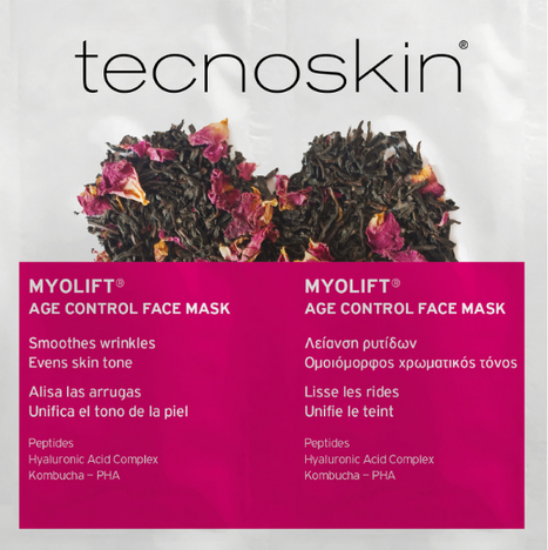 Εικόνα της TECNOSKIN MYOLIFT AGE CONTROL FACE MASK 2X6ML 1TEM. - Μάσκα Προσώπου Αντιγήρανσης, 2x6ml