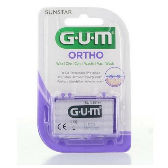 Εικόνα της GUM ORTHODONTIC WAX, UNFLAVORED 723 1TEM. - Ορθοδοντικό Κερί Χωρίς Γεύση, 1τεμ.