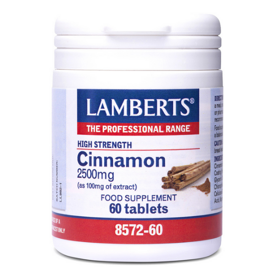 Εικόνα της LAMBERTS CINNAMON 2500MG 60TABS