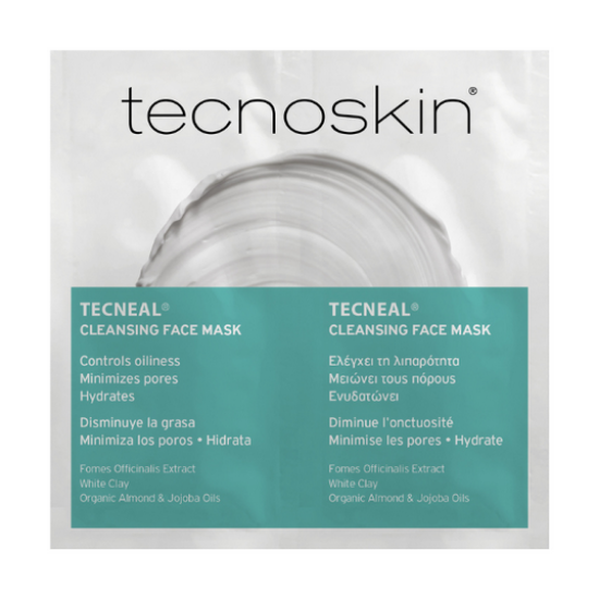 Εικόνα της TECNOSKIN TECNEAL CLEANSING FACE MASK 2X6ML 1TEM. - Mάσκα Προσώπου για Βαθύ Καθαρισμό, 2x6ml