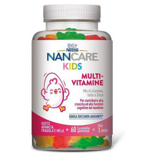 Εικόνα της NESTLE NANCARE KIDS MULTI-VITAMIN ΠΟΛΥΒΙΤΑΜΙΝΕΣ ΓΙΑ ΠΑΙΔΙΑ 3+ ΕΤΩΝ, 60 ΖΕΛΕΔΑΚΙΑ