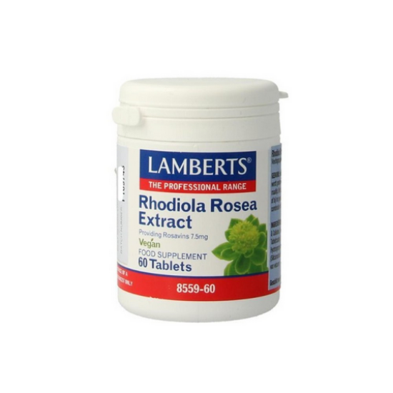 Εικόνα της LAMBERTS RHODIOLA ROSEA EXTRACT, 60 TABS - Συμπλήρωμα για Φυσική & Πνευματική Ενέργεια 60 Ταμπλέτες