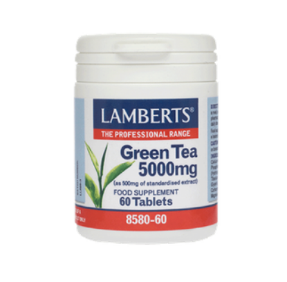 Εικόνα της LAMBERTS GREEN TEA 5000MG, 60TABS - ΑΥΞΗΣΗ ΤΟΥ ΜΕΤΑΒΟΛΙΣΜΟΥ 60ΤΑΒS