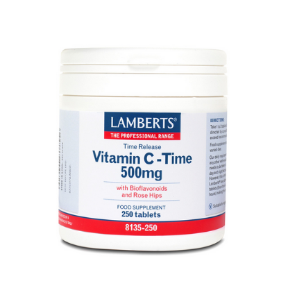 Εικόνα της LAMBERTS VITAMIN C 500MG TIME RELEASE, 250 TABS