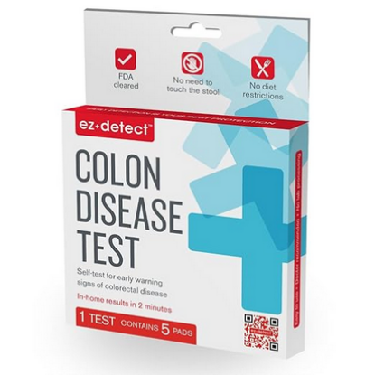 Εικόνα της EZ DETECT COLON DISEASE TEST (ΤΕΣΤ ΠΑΘΗΣΕΩΝ ΠΑΧΕΟΣ ΕΝΤΕΡΟΥ) 1ΤΕΣΤ