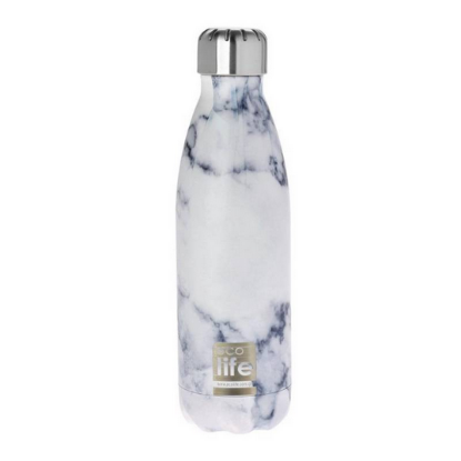 Εικόνα της ECOLIFE ΑΝΟΞΕΙΔΩΤΟ ΜΠΟΥΚΑΛΙ ΘΕΡΜΟΣ MARBLE 500ML BO-3019 1TEM.