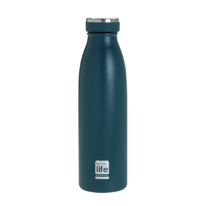 Εικόνα της ECOLIFE  ΑΝΟΞΕΙΔΩΤΟ ΘΕΡΜΟΣ ΜΠΟΥΚΑΛΙ 500ML BLUE SLIM BO-3037 1ΤΕΜ.