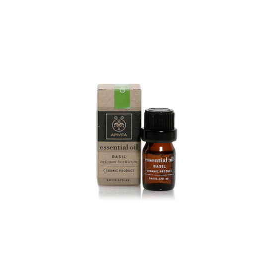 Εικόνα της APIVITA ESSENTIAL OIL BASIL 5ML - Βιολογικό Αιθέριο Ελαιο Βασιλικού, 5ml