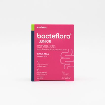 Εικόνα της BACTEFLORA JUNIOR 30SACS - Προβιοτικά σε Σκόνη με Ουδέτερη Γεύση, 30 φακελάκια